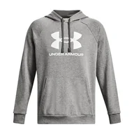 Bluzy męskie - Bluza fitness męska Under Armour Rival Fleece Logo HD - miniaturka - grafika 1