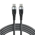 Kable USB - Kabel przewód USB-C PD 200cm everActive CBB-2PDG Power Delivery 3A z obsługą szybkiego ładowania 60W - miniaturka - grafika 1