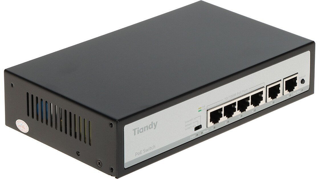 Switch LANCOM Systems SWITCH POE TC-P3S06 SPEC:F/0420/AT/55 4-PORTOWY TIANDY