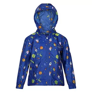 Regatta Unisex dziecięca kurtka Peppa Pack It, Spray do surfowania, 5 Lata - Kurtki i płaszcze dla chłopców - miniaturka - grafika 1