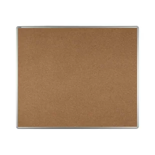 ekoTAB Tablica tekstylna ekoTAB w aluminiowej ramie 120 x 90 cm, brązowa 535111 - Tablice i flipcharty - miniaturka - grafika 1