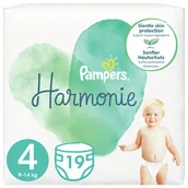 Pieluchy - Pampers PROCTER & GAMBLE Harmonie 4 9-14 kg pieluchy x 19 szt - miniaturka - grafika 1