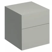 Szafki łazienkowe - GEBERIT 500.504.00.1 Szafka Xeno2 boczna 45 cm ciepły szary mat - miniaturka - grafika 1