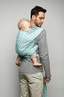Zafiiro, Be Close, Chusta, Romby Turkusowe, 6, (4,6 m.) - Chusty do noszenia dzieci - miniaturka - grafika 1