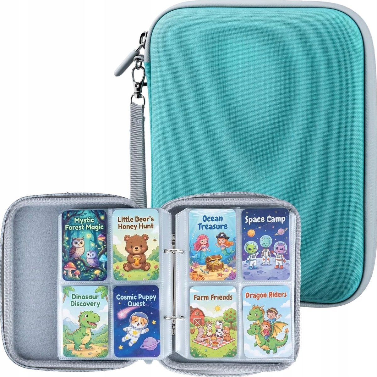 ALBUM NA KARTY 120 MIEJSC ETUI POKROWIEC ORGANIZER KOLEKCJONERSKI ZAMEK