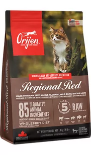 ORIJEN Regional Red Cat 1,8kg + niespodzianka dla kota - Sucha karma dla kotów - miniaturka - grafika 2