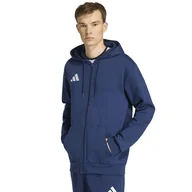 Bluzy męskie - BLUZA ADIDAS ENTRADA 26 FULL ZIP HOODY KF5946 GRANATOWY XXXL - miniaturka - grafika 1