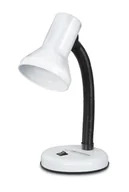 Lampy stojące - ELD108W Esperanza lampka biurkowa e27 altair biała - miniaturka - grafika 1