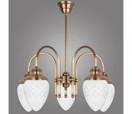 Lampy sufitowe - Kemar RI/5/M - Żyrandol RINAMA 5xE27/60W/230V mosiądz - miniaturka - grafika 1