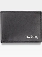 Portfele - Pierre Cardin, Portfel skórzany męski, Tilak 8806, czarny, ochrona RFID - miniaturka - grafika 1
