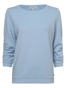 Tom Tailor Denim - Damska bluza nierozpinana, niebieski - Bluzy damskie - miniaturka - grafika 1