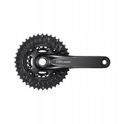 Części rowerowe - SHIMANO Mechanizm korbowy Deore FC-M6000 czarny / Długość: 175 mm / Ilość rzędów: 3 / Stopniowanie: 40-30-22 EFCM6000EX002X - miniaturka - grafika 1