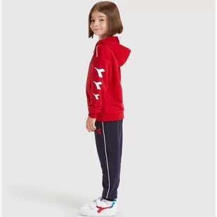 Zestaw dresowy dziecięcy DIADORA JU.HD FZ TRACKSUIT CUBIC - Bluzy dla dziewczynek - miniaturka - grafika 3