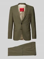Garnitury - Garnitur o kroju slim fit z marynarką na 2 guziki model ‘Arti/Hesten’ - miniaturka - grafika 1