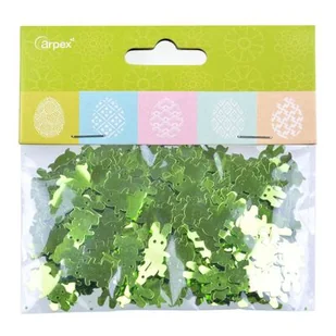 Kurczaki/zajączki dekoracyjne błyszczące 15 g - Wielkanoc - miniaturka - grafika 1