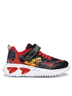Buty dla chłopców - Geox Sneakersy J Assister J45DZB 02ACE C0054 M Czarny - miniaturka - grafika 1