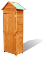Skrzynie ogrodowe - Drewniana szafa ogrodowa D5-M49 - miniaturka - grafika 1