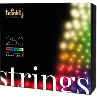 TWINKLY TWINKLY Inteligentne lmpki choinkowe 250 lampek RGBW BT+WiFi łańcuch - Ozdoby bożonarodzeniowe - miniaturka - grafika 8