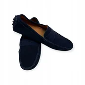 Mokasyny męskie - Stylowe mokasyny Old Money 42 - miniaturka - grafika 1