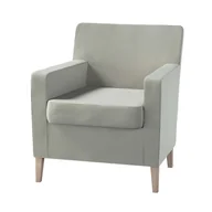 Pokrowce na meble - Dekoria pl pl Pokrowiec na fotel Karlstad pastelowo miętowy welwet 61 x 56 x 80 cm Ingrid 621-705-41 - miniaturka - grafika 1