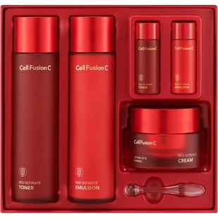 Cell Fusion C Red Ultimate Zestaw: krem 50ml + tonik 150ml + emulsja 150ml - Zestawy kosmetyków damskich - miniaturka - grafika 1