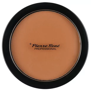 Pierre Rene Professional Compact Powder, puder w kamieniu No 18 Warm Bronze, 8 g - Pudry do twarzy - miniaturka - grafika 1