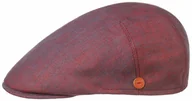 Czapki męskie - Płaski Kaszkiet Sidney Linen by Mayser, czerwony, 59 cm - miniaturka - grafika 1