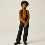 Spodnie narciarskie - Dare 2b Spodnie narciarskie dziecięce z membraną z szelkami Motive Czarny, Rozmiar: 164 cm - miniaturka - grafika 1