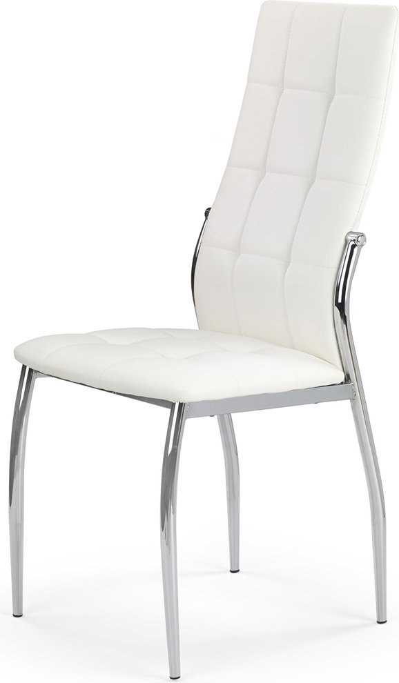 Halmar Krzesło do jadalni K209 - biały / chrom