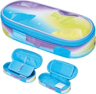 Piórniki - Piórnik kosmetyczka etui usztywniany z klapką Little Monster HERLITZ - miniaturka - grafika 1