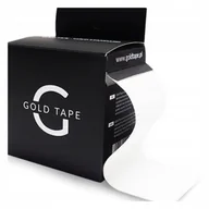 Akcesoria do rehabilitacji - Tejpy Plastry Kinesiotape Gold Tape 5Cmx5M Białe - miniaturka - grafika 1