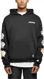STARTER BLACK LABEL Męska bluza z kapturem Starter Star Sleeve Hoody, czarny, XXL - Bluzy męskie - miniaturka - grafika 1