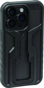 Topeak TOPEAK POKROWIEC RIDECASE FOR iPHONE 15 PRO BLACK/GRAY - Etui i futerały do telefonów - miniaturka - grafika 1