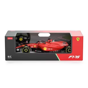 Ferrari F1 75 czerwony RASTAR model 1:12 Zdalnie sterowany bolid + Pilot 2,4 GHz + Naklejki - Zabawki zdalnie sterowane - miniaturka - grafika 4