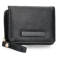 Portfele - Pepe Jeans Elia Portfel, jeden rozmiar, Czarny (Black), Talla única, Portfel z portfelem - miniaturka - grafika 1