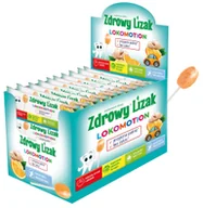 Gumy do żucia, lizaki, dropsy - Zdrowy lizak ZESTAW 40x6g LOKOMOTION - miniaturka - grafika 1