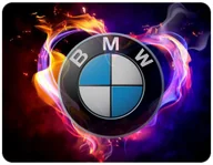 Podkładki pod mysz - PODKŁADKA POD MYSZKĘ BMW M3 Z IMIENIEM 23x19CM DO LAPTOPA - miniaturka - grafika 1