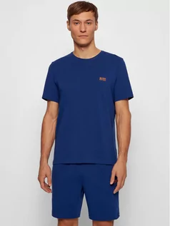 Koszulki męskie - Hugo Boss T-Shirt Mix&Match 50381904 Niebieski Regular Fit - grafika 1