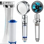 Słuchawki prysznicowe - SŁUCHAWKA PRYSZNICOWA Z TURBINĄ WENTYLATOREM FILTR - miniaturka - grafika 1