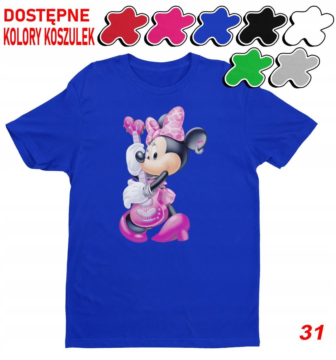 Dziecięca Koszulka Z Nadrukiem Duży Wybór -L 146-152
