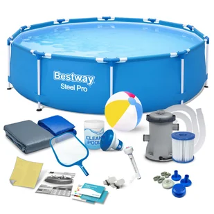 Bestway Basen Steel Pro 305 x 76 cm set BW56679 - Baseny ogrodowe - miniaturka - grafika 2