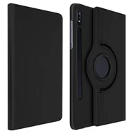 Etui do tabletów - Etui Folio z podstawką 360° Amortyzujące Samsung Galaxy Tab S7 11.0 – Czarne - miniaturka - grafika 1