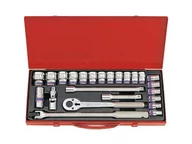 Zestawy narzędziowe - KING TONY Zestaw nasadek 4032MR, 1/2'', 12-kątne, 10-32 mm - miniaturka - grafika 1