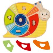 Klocki - Kolorowy Ślimak Montessori Do Sortowania - miniaturka - grafika 1