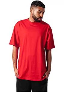 Urban Classics Męski T-shirt Tall Tee, kolor czerwony, rozmiar 6XL TB006-199 - Koszulki męskie - miniaturka - grafika 1