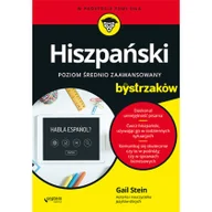 Pozostałe języki obce - Helion Hiszpański dla bystrzaków Poziom średnio zaawansowany - miniaturka - grafika 1