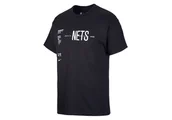 Koszulki męskie - Nike Nba Brooklyn Nets World Courtside Tee Black - miniaturka - grafika 1