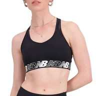 Bielizna sportowa damska - Biustonosz sportowy New Balance WB11034BK - czarny - miniaturka - grafika 1