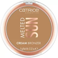 Bronzery i konturowanie twarzy - Catrice - Melted Sun - Cream Bronzer - Kremowy bronzer - 9 g - 020 BEACH BABE - miniaturka - grafika 1