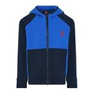 Bluzy dla chłopców - LEGO Bluza chłopięca Jungen z kapturem LWStorm 205 kardigan sweter, 557 niebieski, 104 - miniaturka - grafika 1
